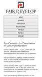 Mobile Screenshot of fair-develop.com