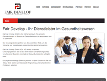 Tablet Screenshot of fair-develop.com